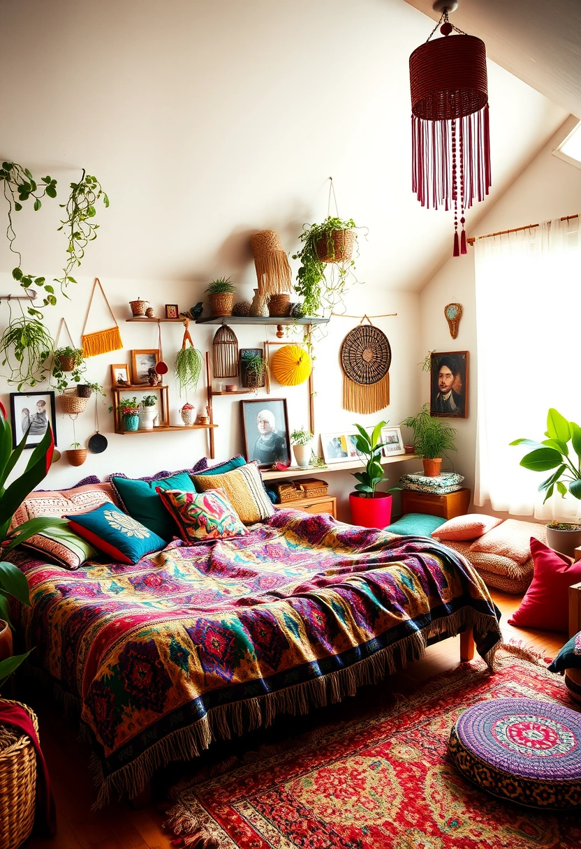 aesthetic attic bedroom 12