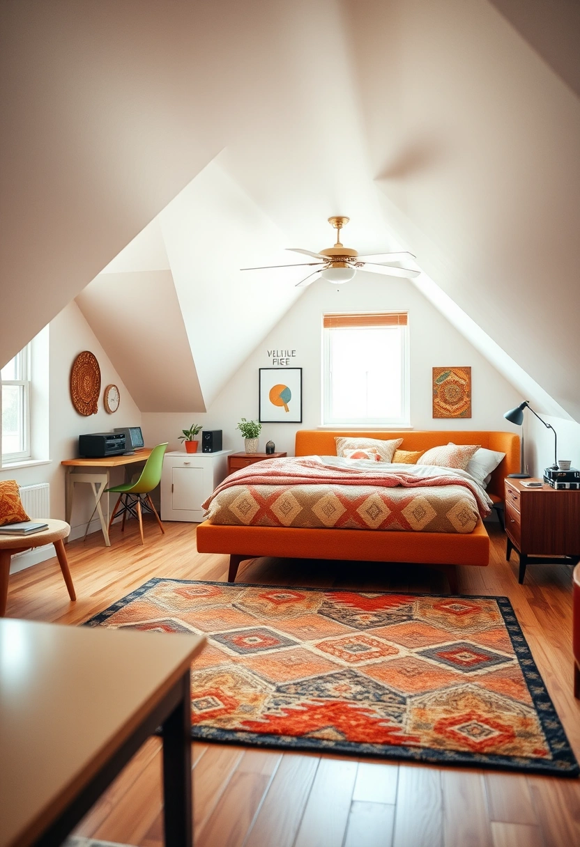 aesthetic attic bedroom 17