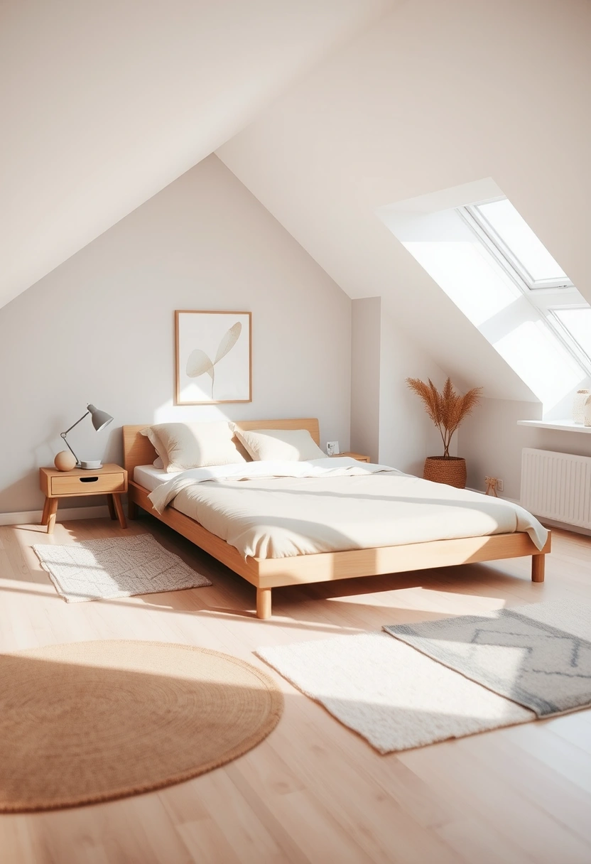 aesthetic attic bedroom 2