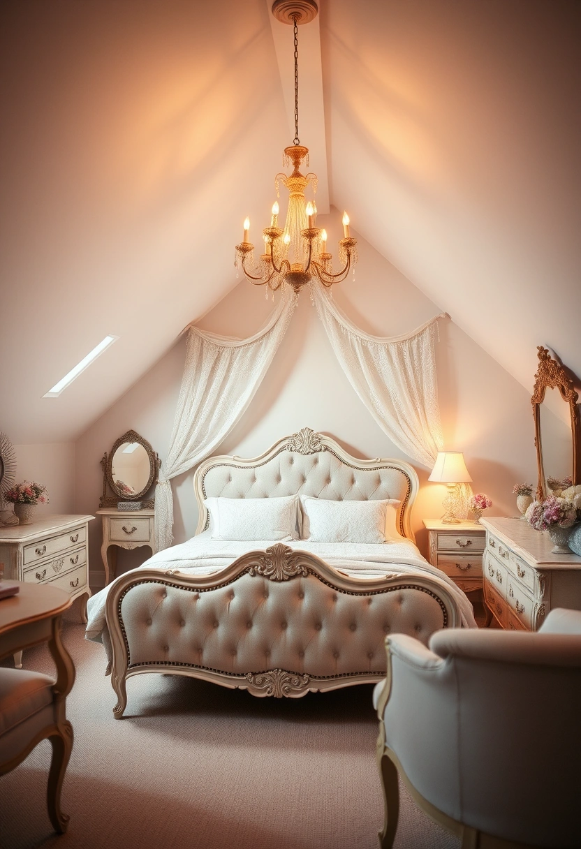 aesthetic attic bedroom 6