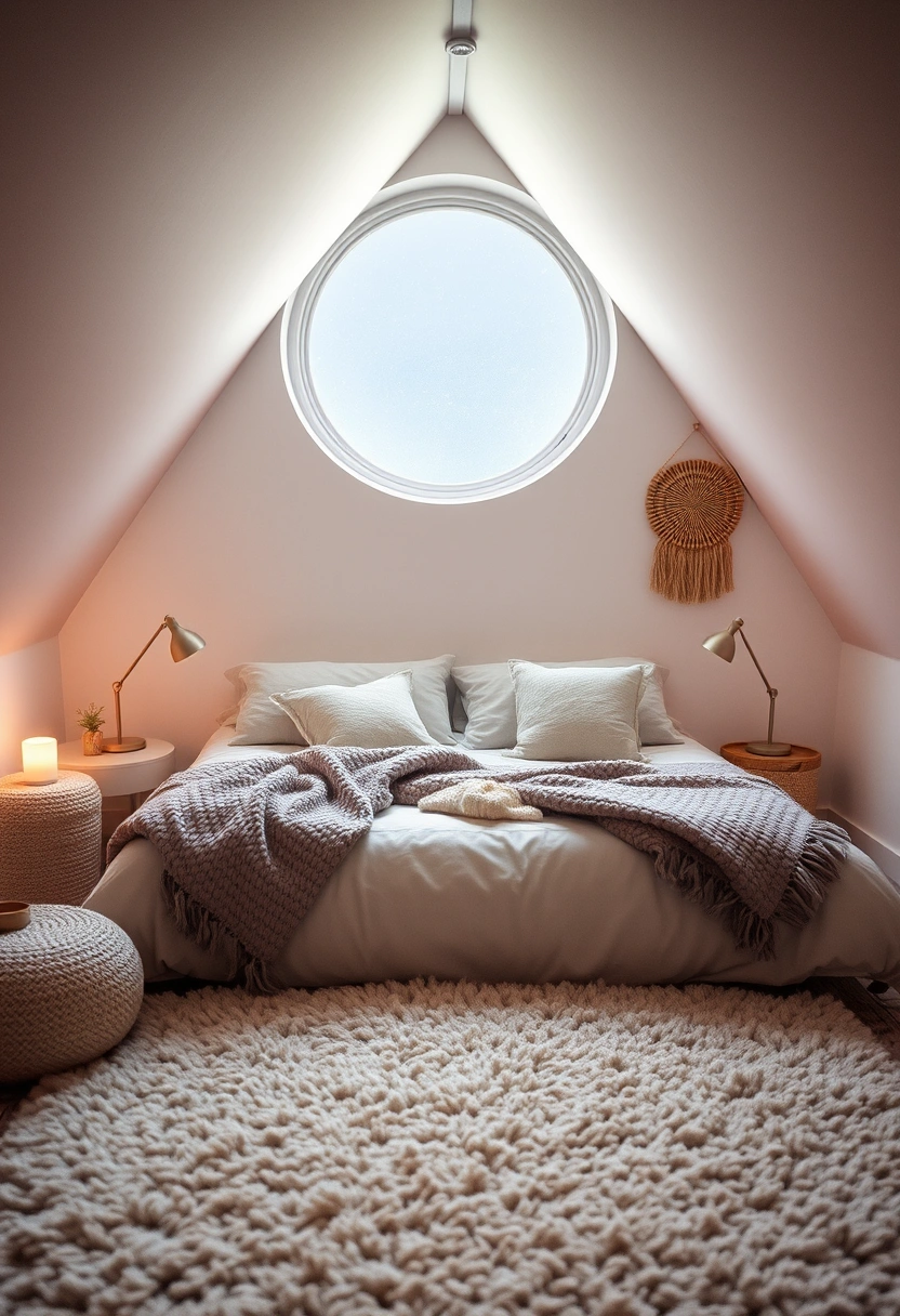 aesthetic attic bedroom 7