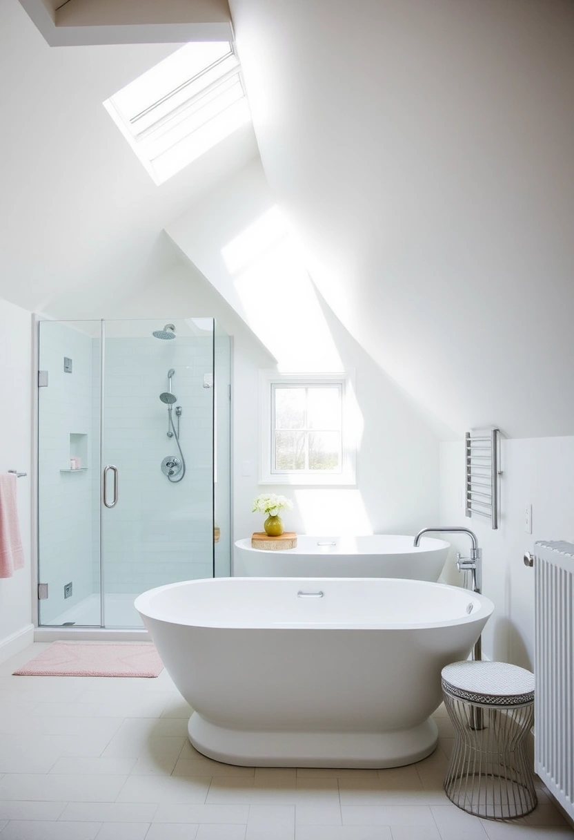 attic bathroom ideas 14