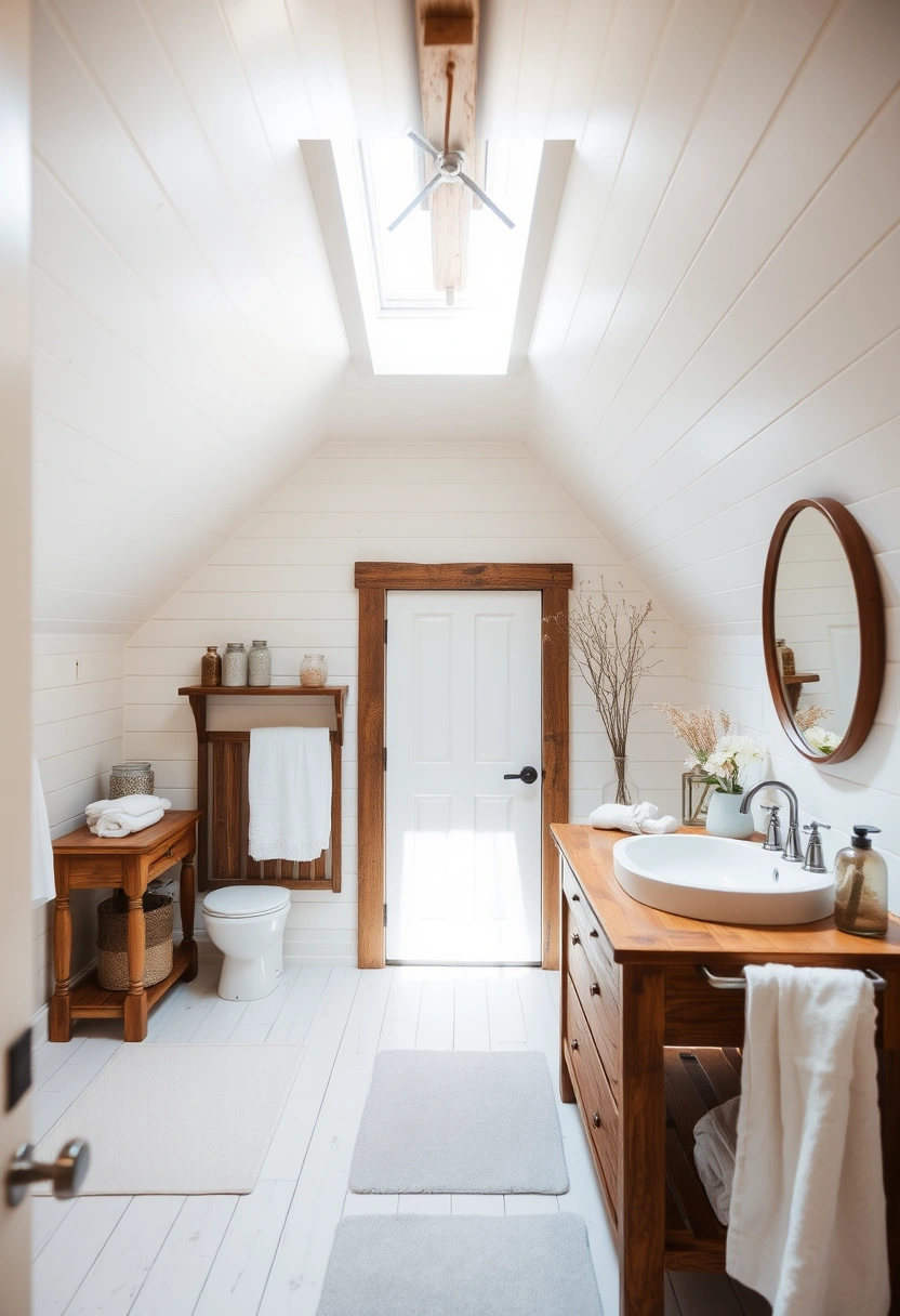 attic bathroom ideas 17