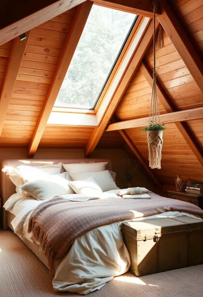 attic bedroom aesthetic 1