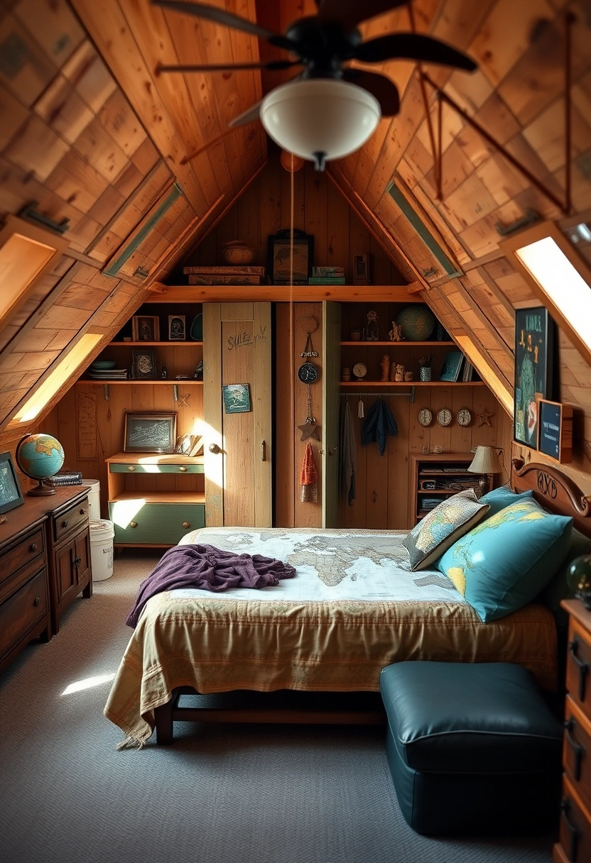 attic bedroom closets 19