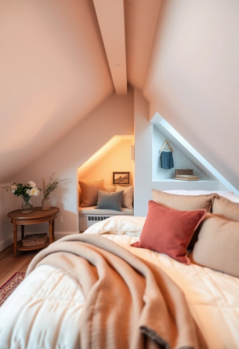 attic bedroom ideas angled ceilings 13