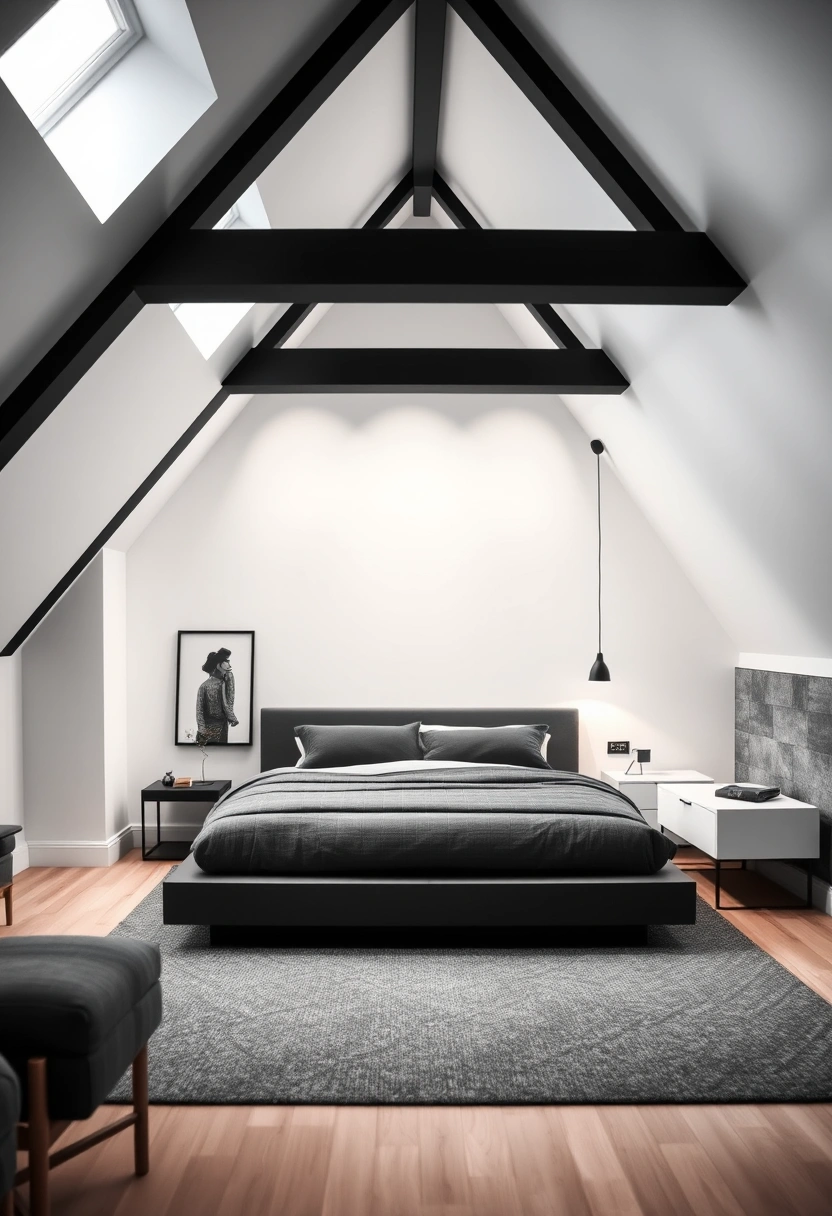 attic bedroom ideas angled ceilings 17