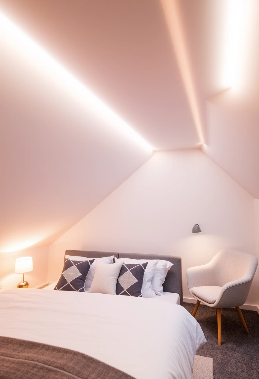 attic bedroom lighting 10