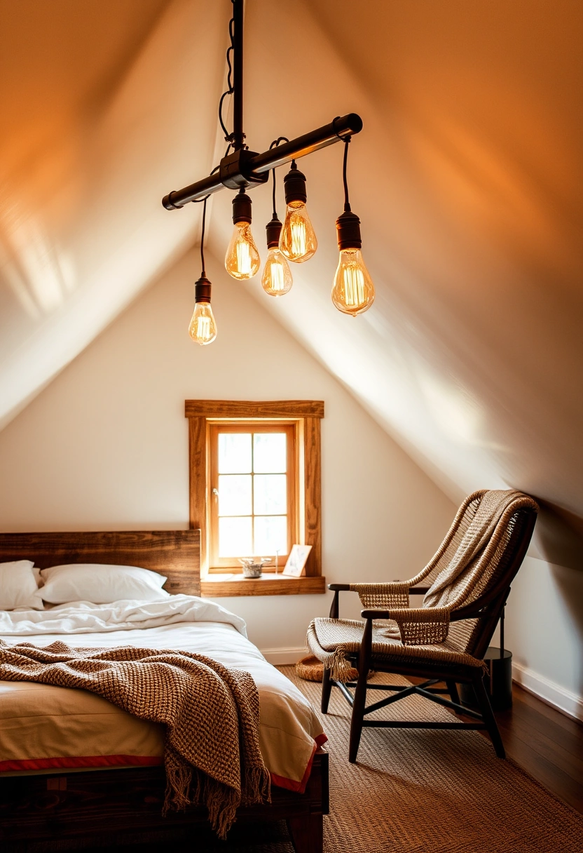 attic bedroom lighting 2