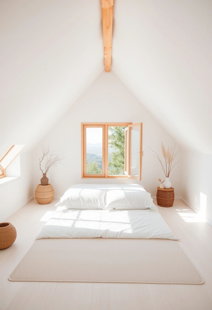 attic bedroom paint ideas 15