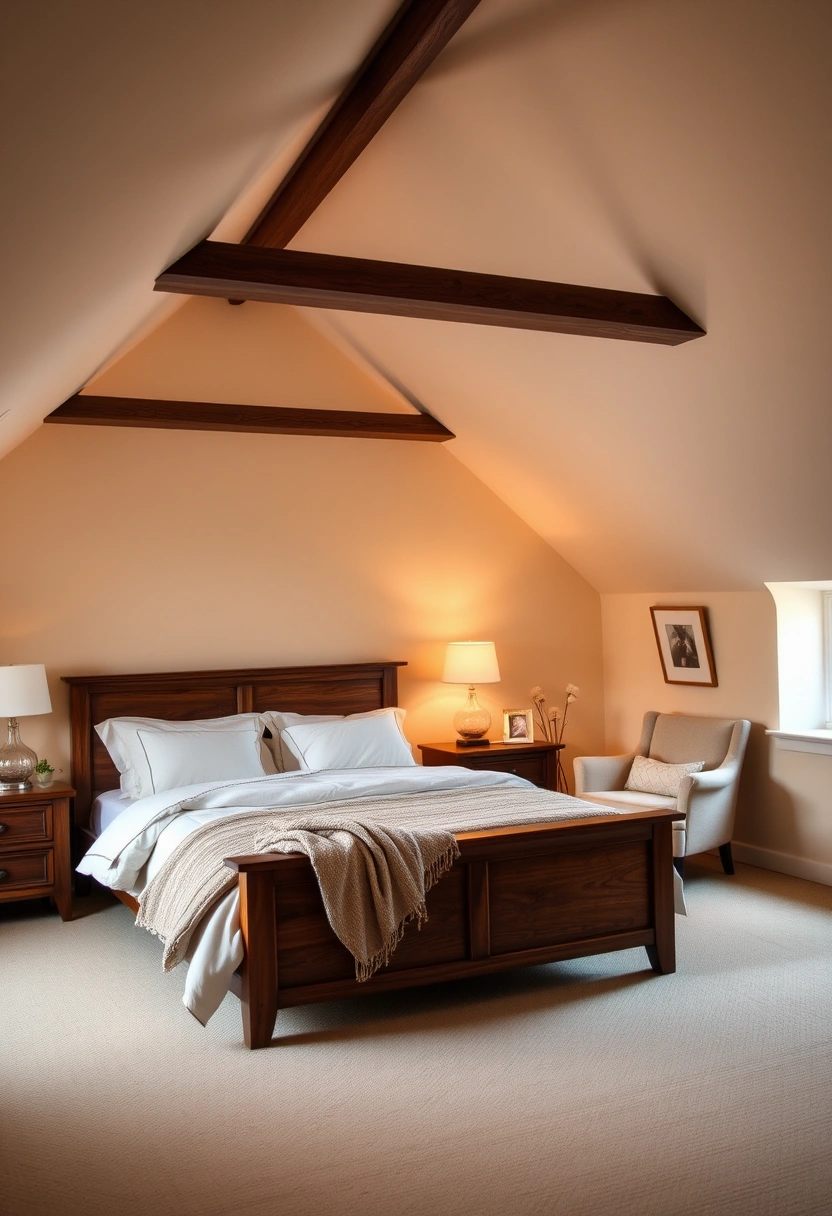 attic bedroom paint ideas 17