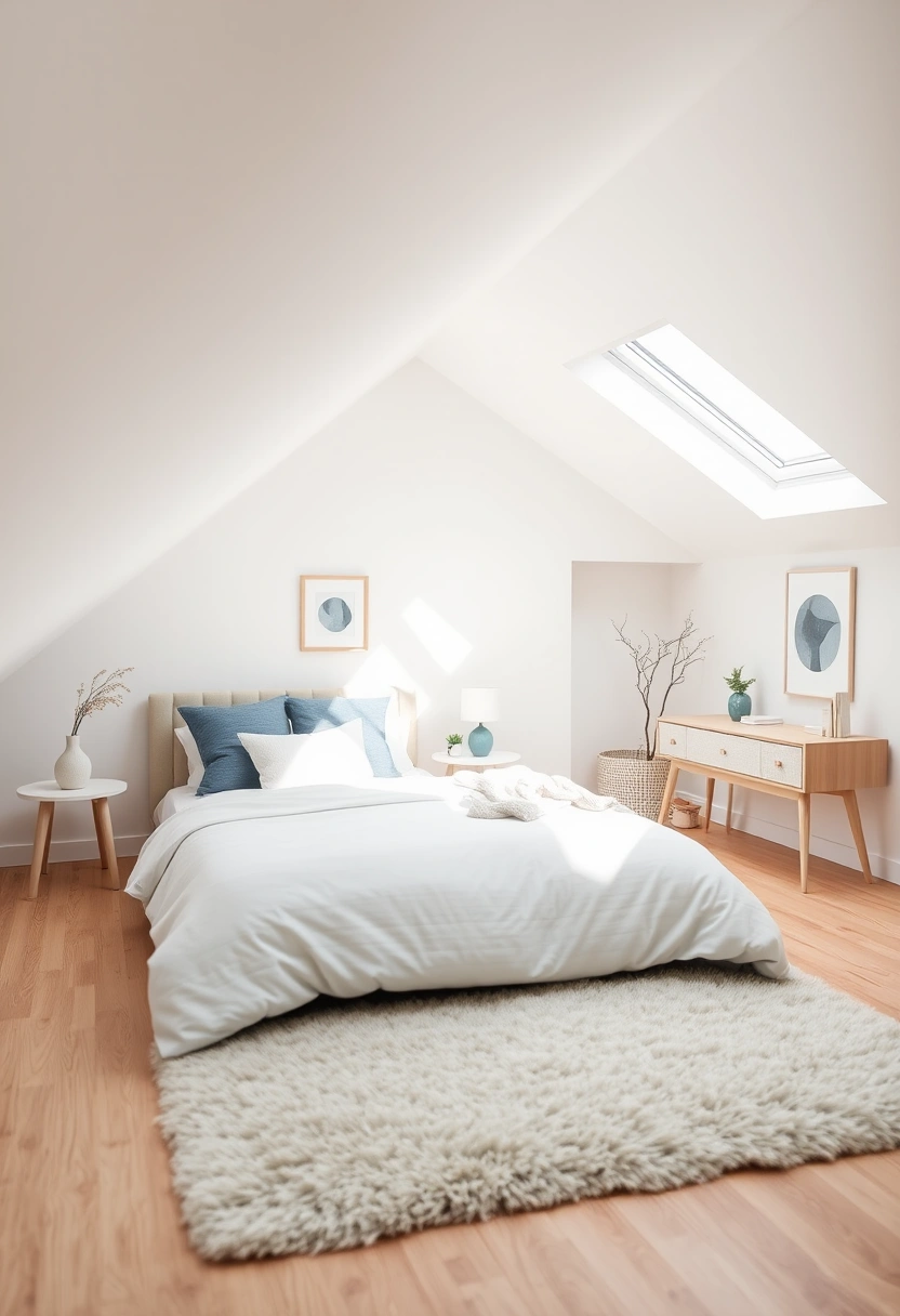 attic bedroom paint ideas 2