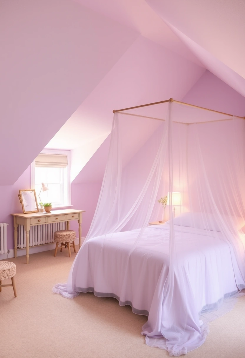 attic bedroom paint ideas 20