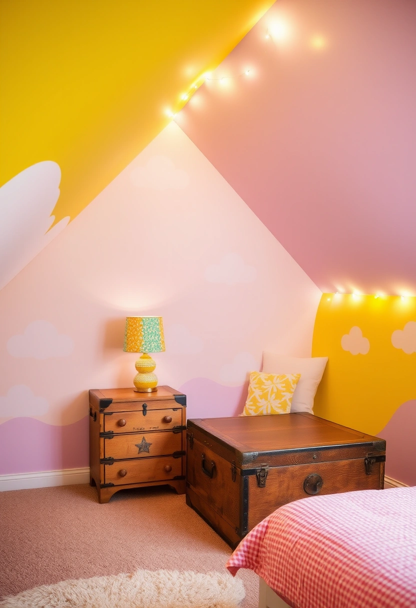 attic bedroom paint ideas 3