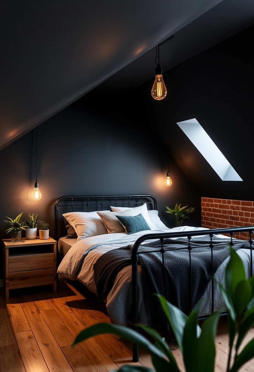 attic bedroom paint ideas 7