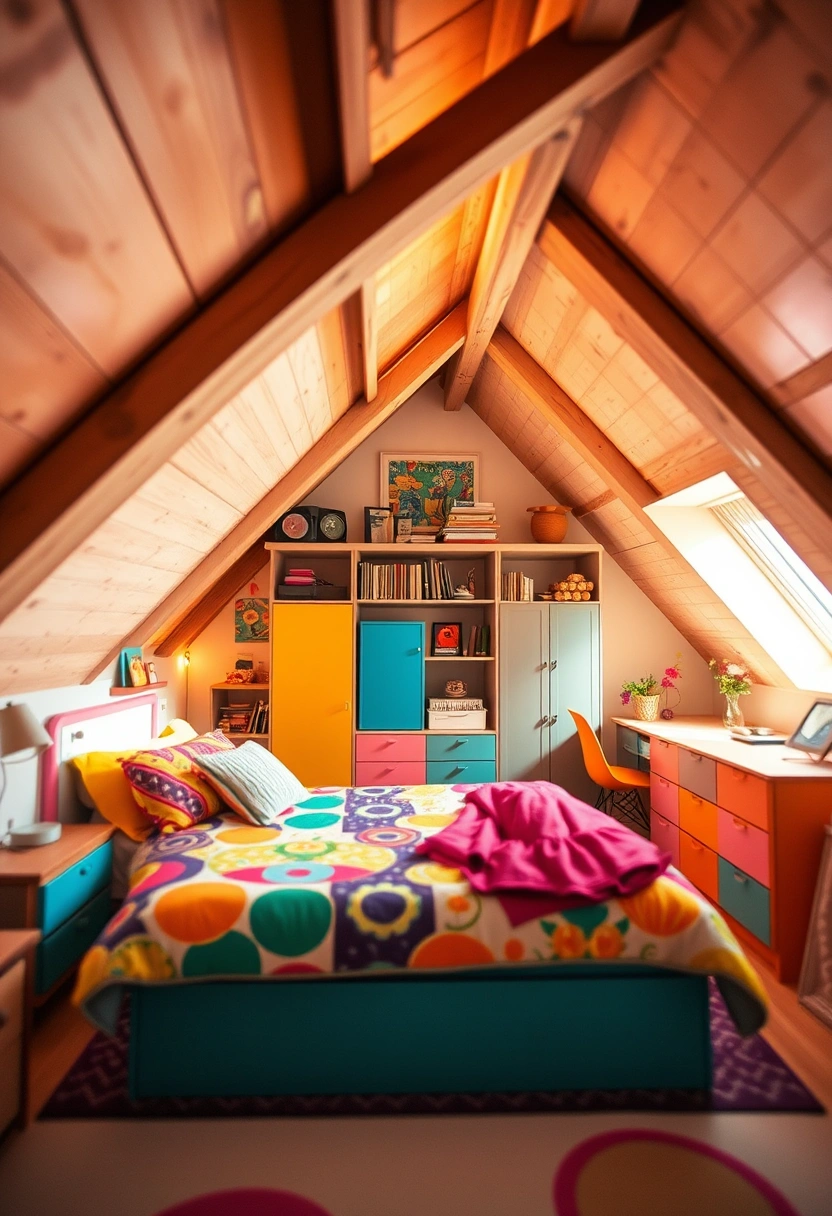 attic bedroom storage 19