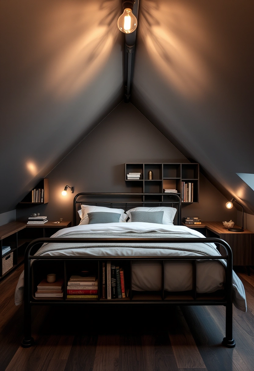 attic bedroom storage ideas 7