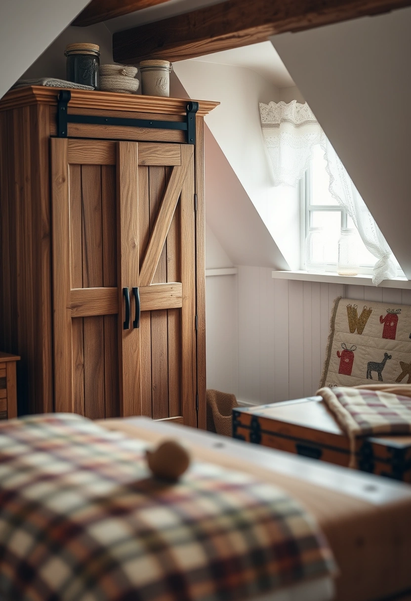 attic bedroom wardrobe 14