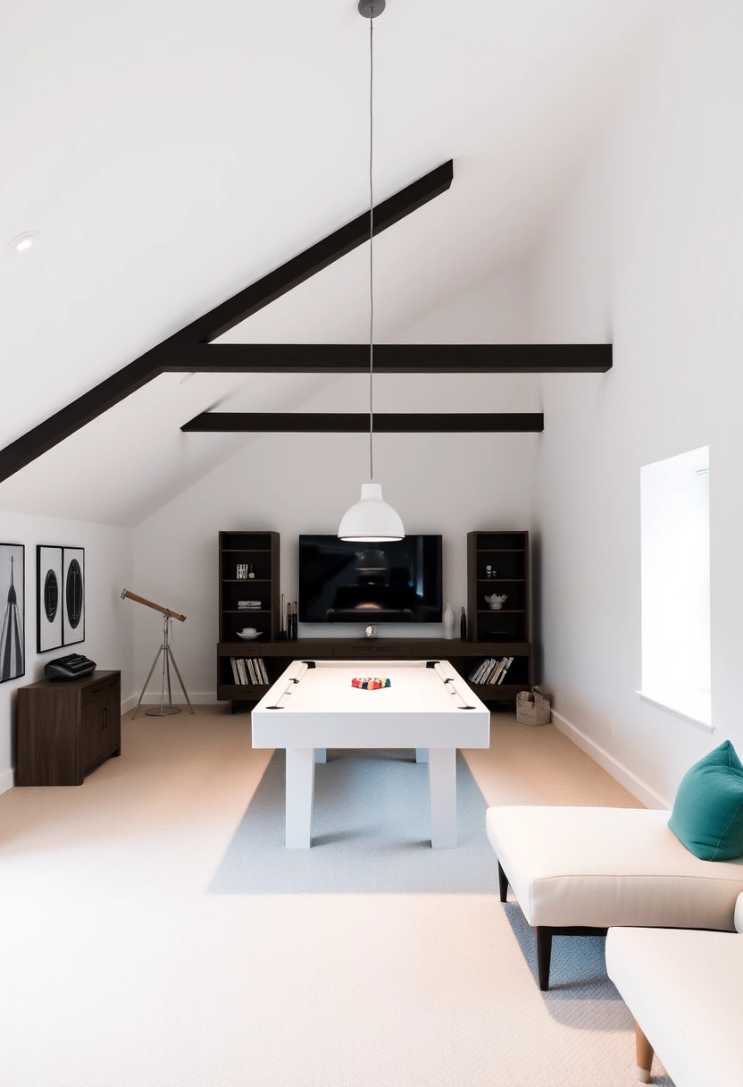 attic game room ideas 4