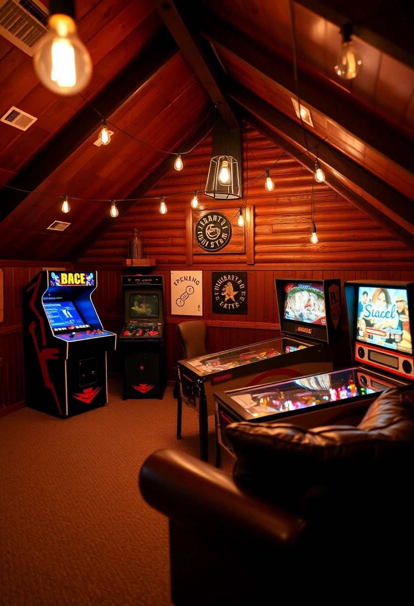 attic game room ideas 5