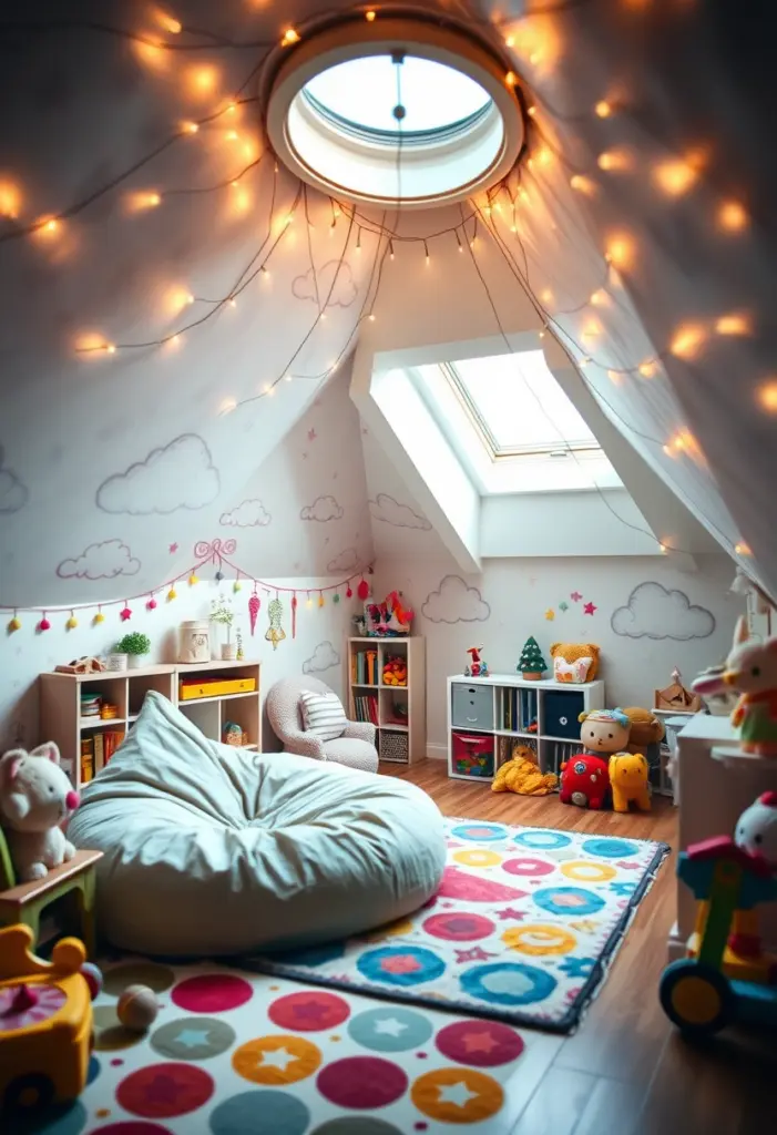 attic kids bedroom 1