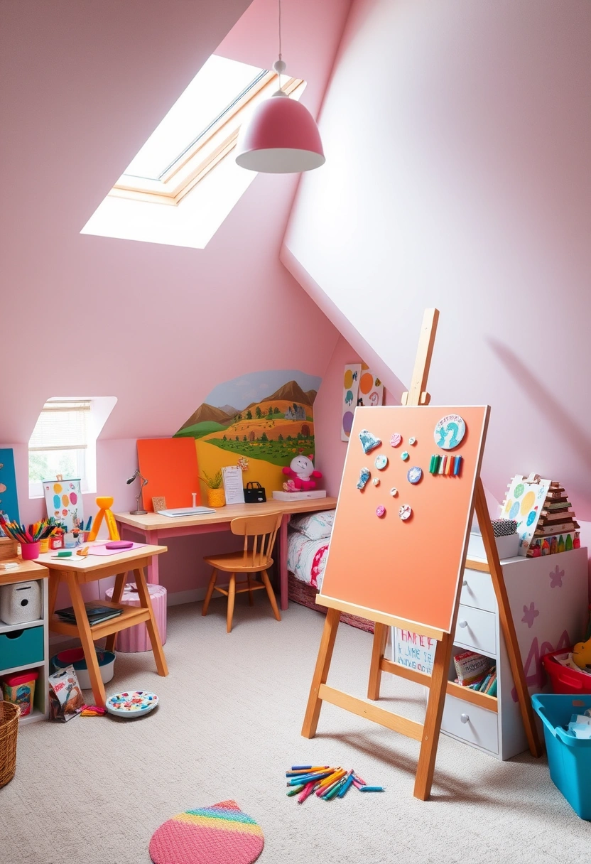 attic kids bedroom 15