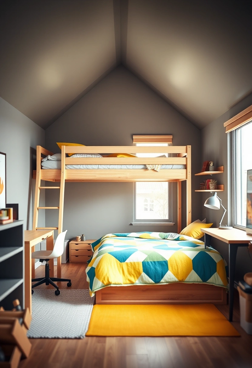 attic kids bedroom 2