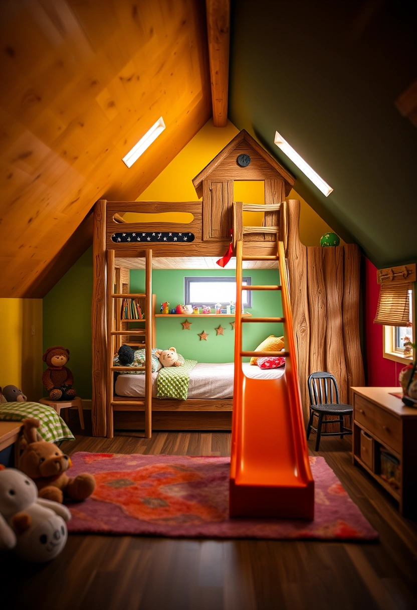 attic kids bedroom 7