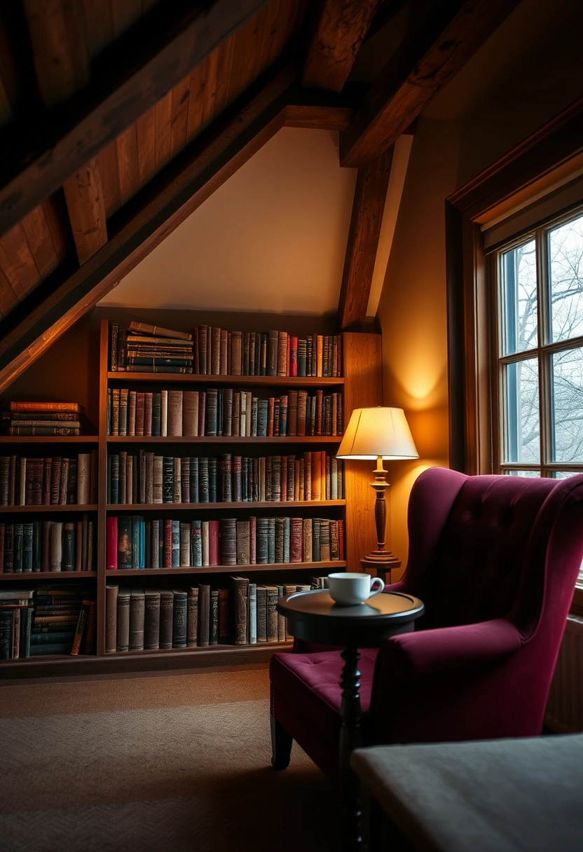 attic library ideas 1