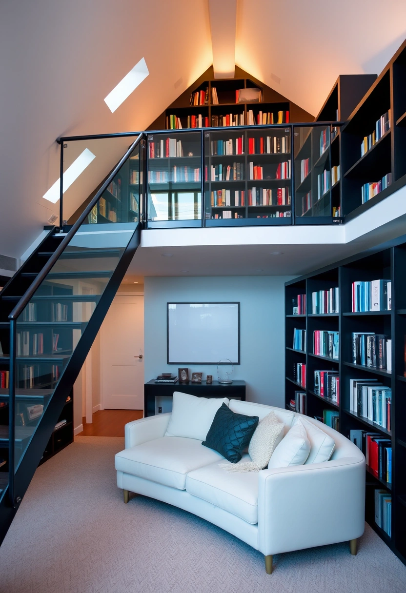 attic library ideas 16