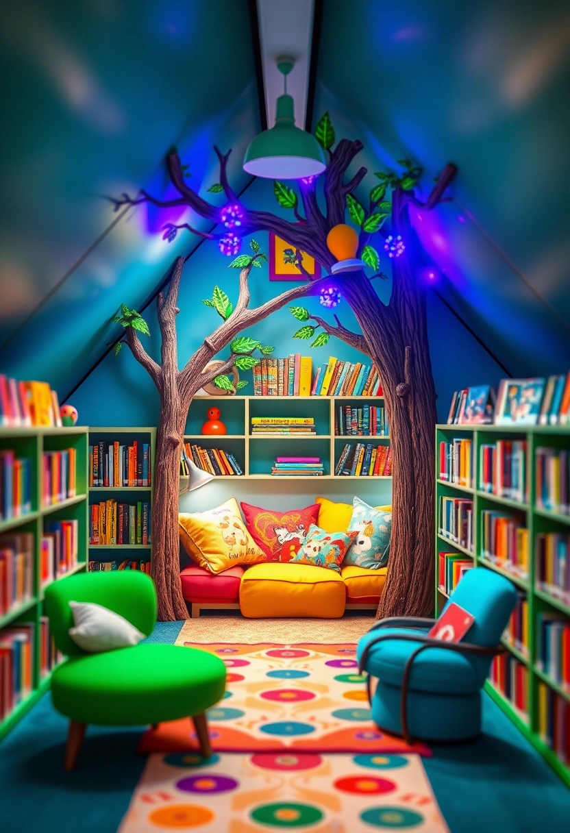 attic library ideas 18