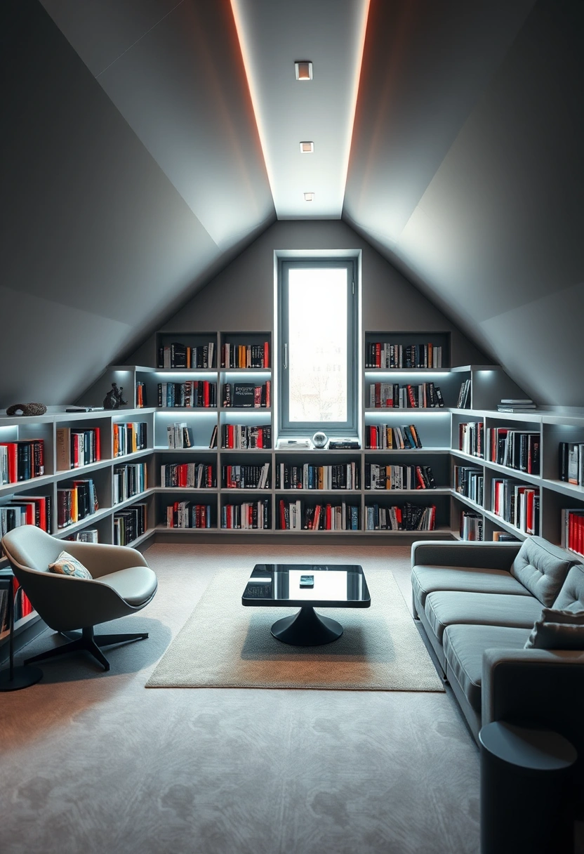 attic library ideas 20