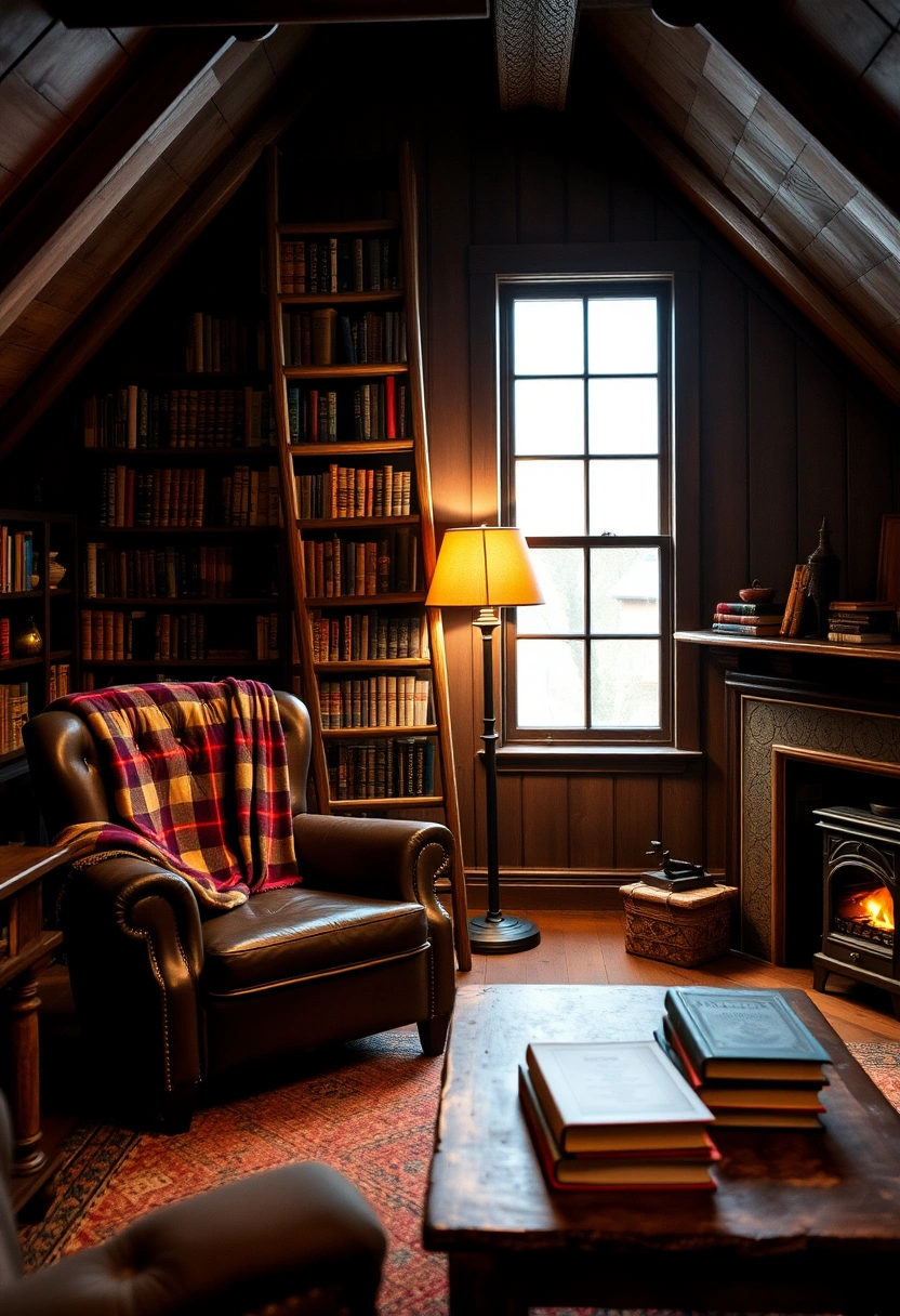 attic library ideas 4