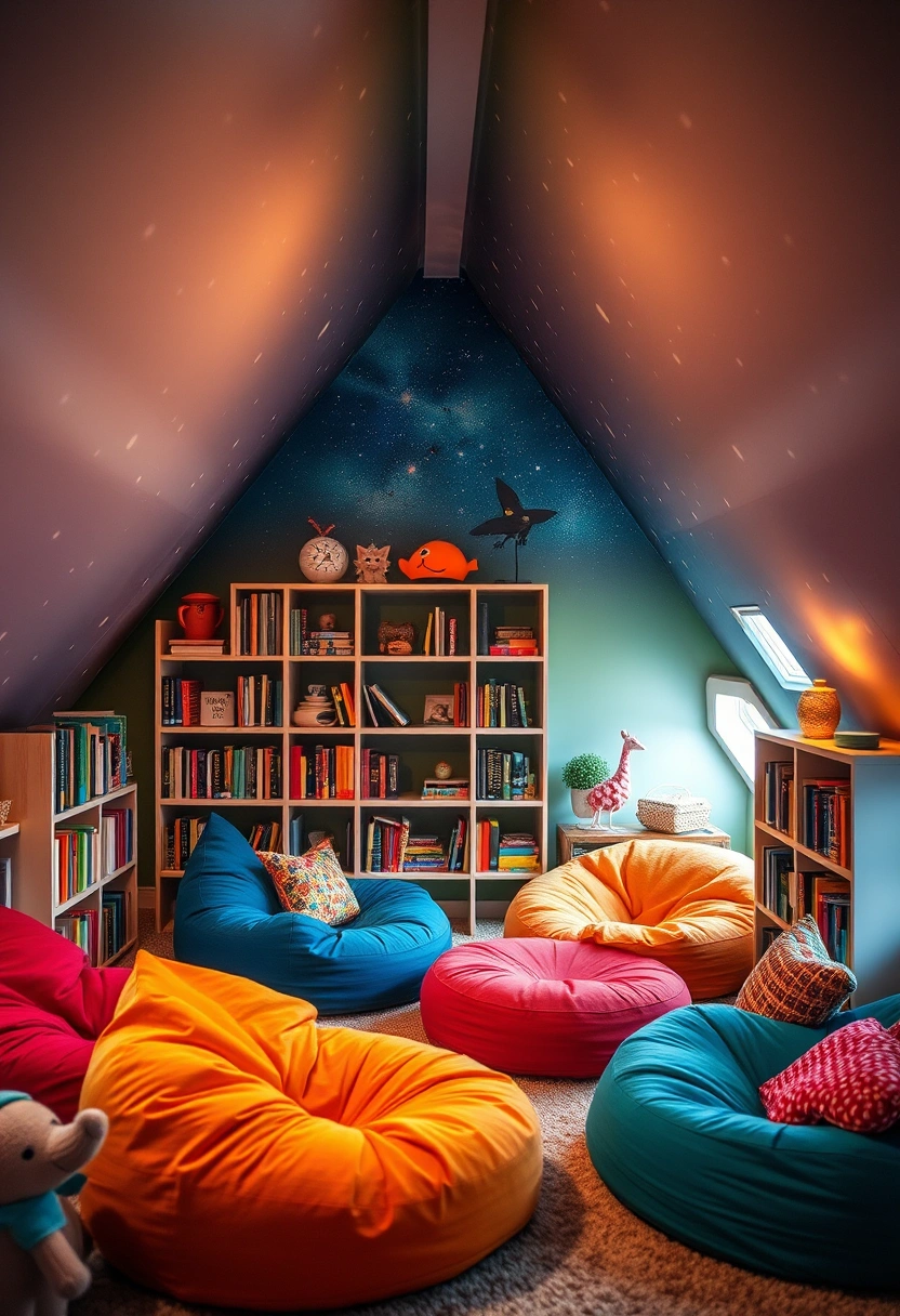 attic library ideas 5