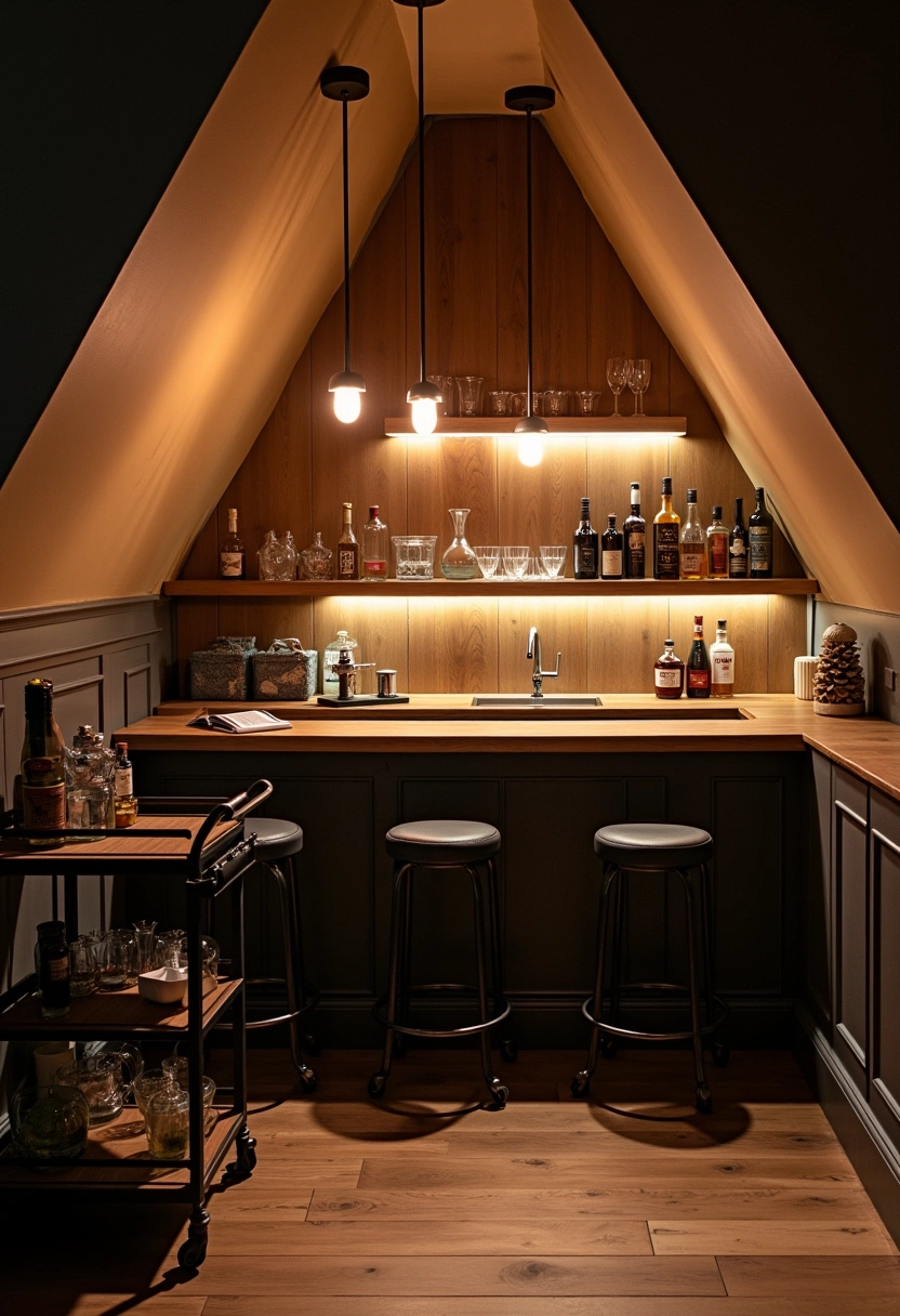 attic lighting ideas 12