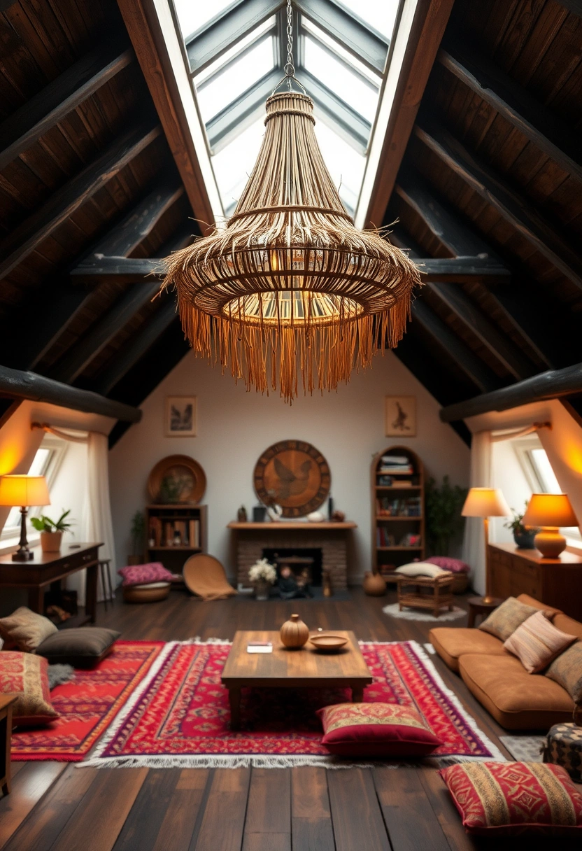 attic lighting ideas 2