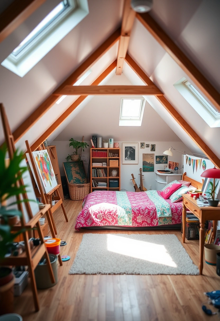 attic loft bedroom ideas 18