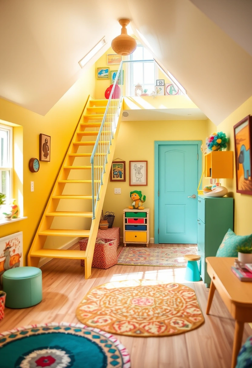 attic stairs ideas 12