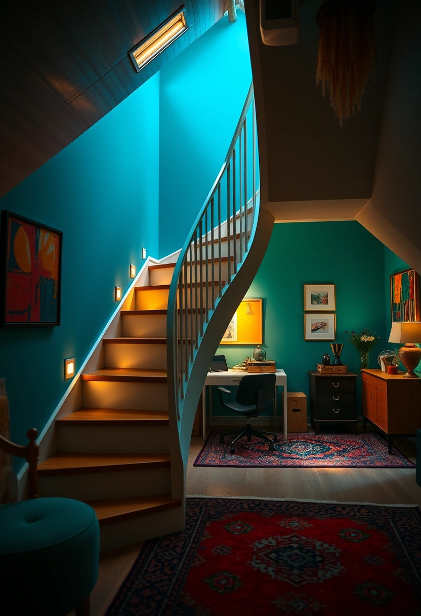 attic stairs ideas 20