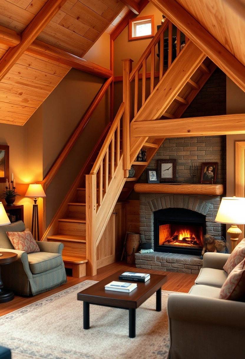 attic stairs ideas space saving 6