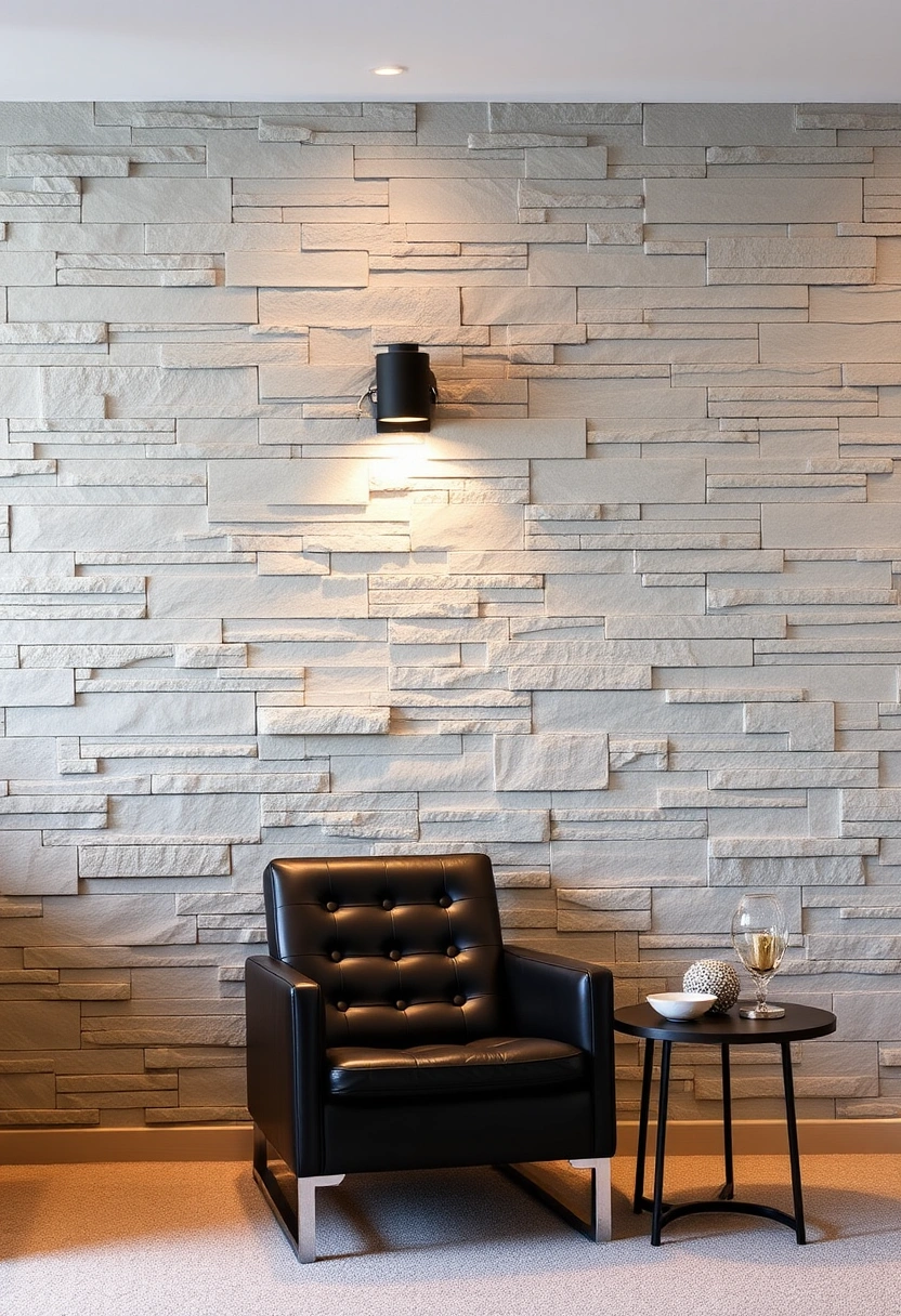 basement accent wall ideas 2