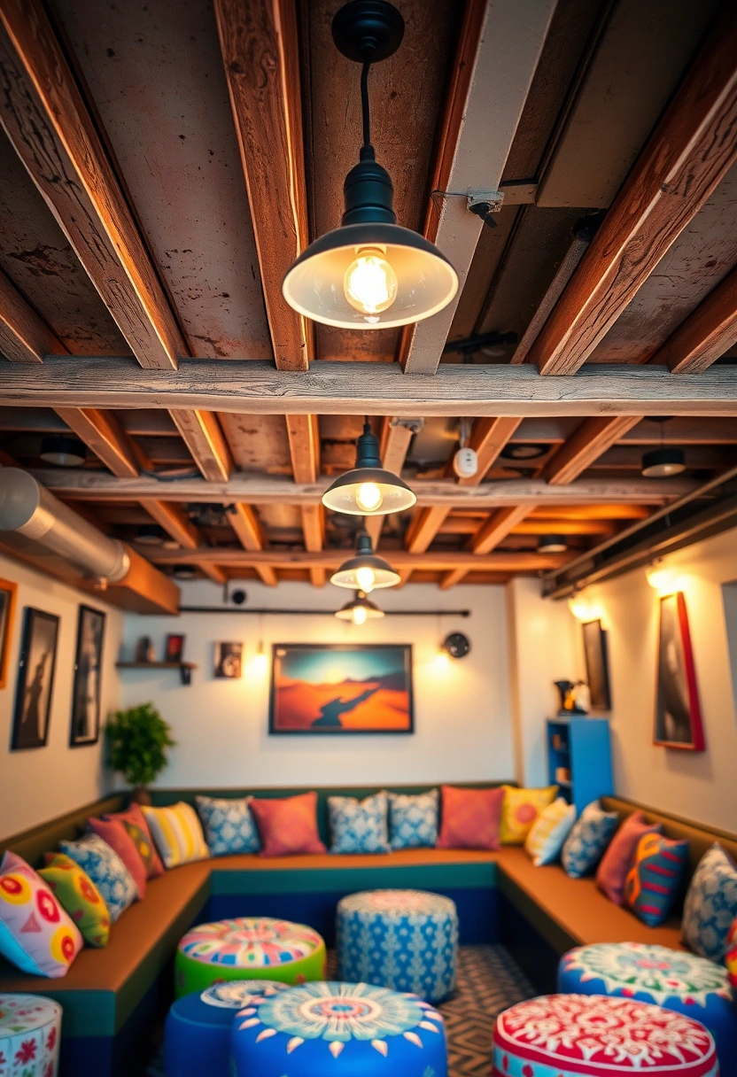 basement ceiling ideas 15