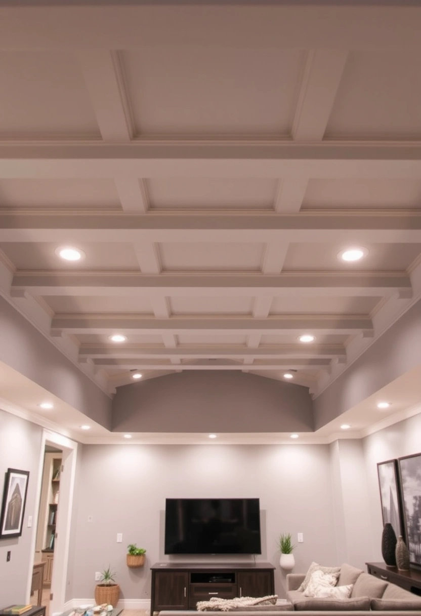 basement ceiling ideas 16