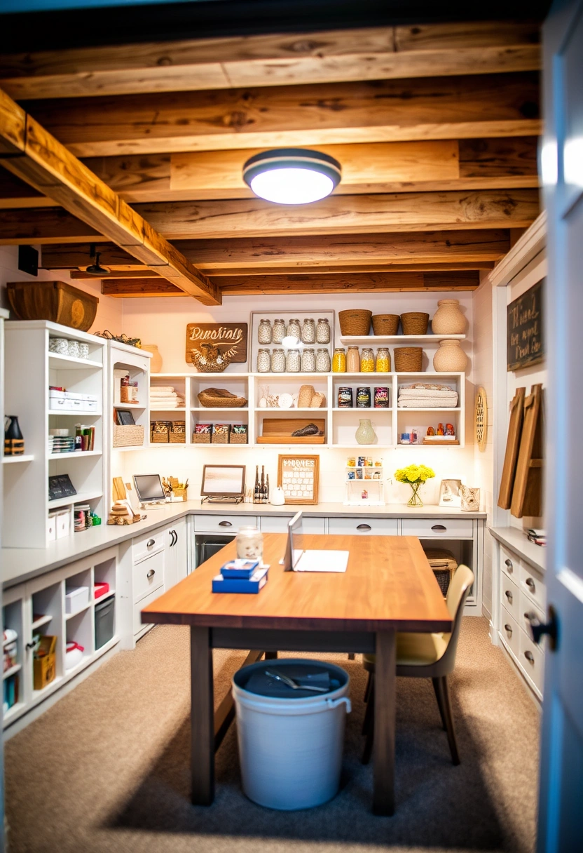 basement craft room ideas 16