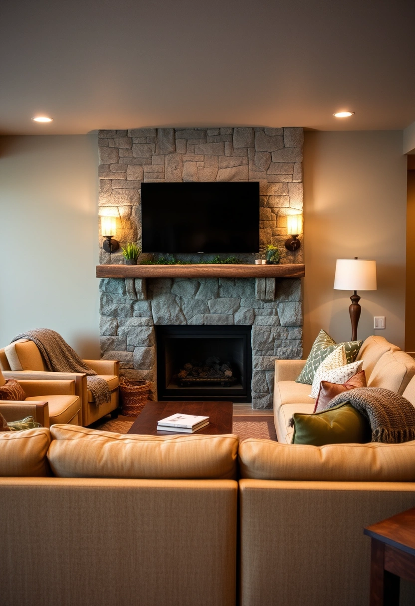 basement family room ideas 4