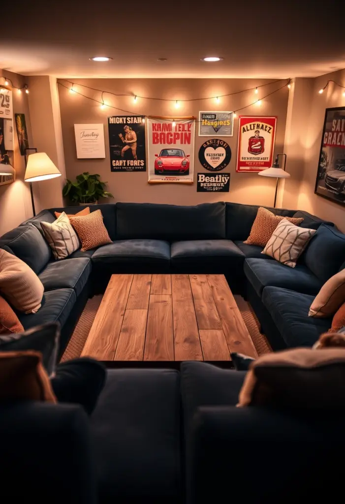 basement hangout ideas 1