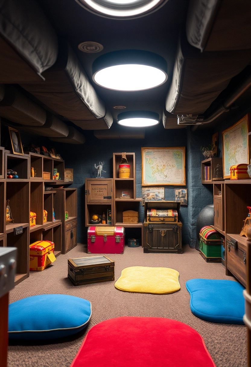 basement ideas for kids 20