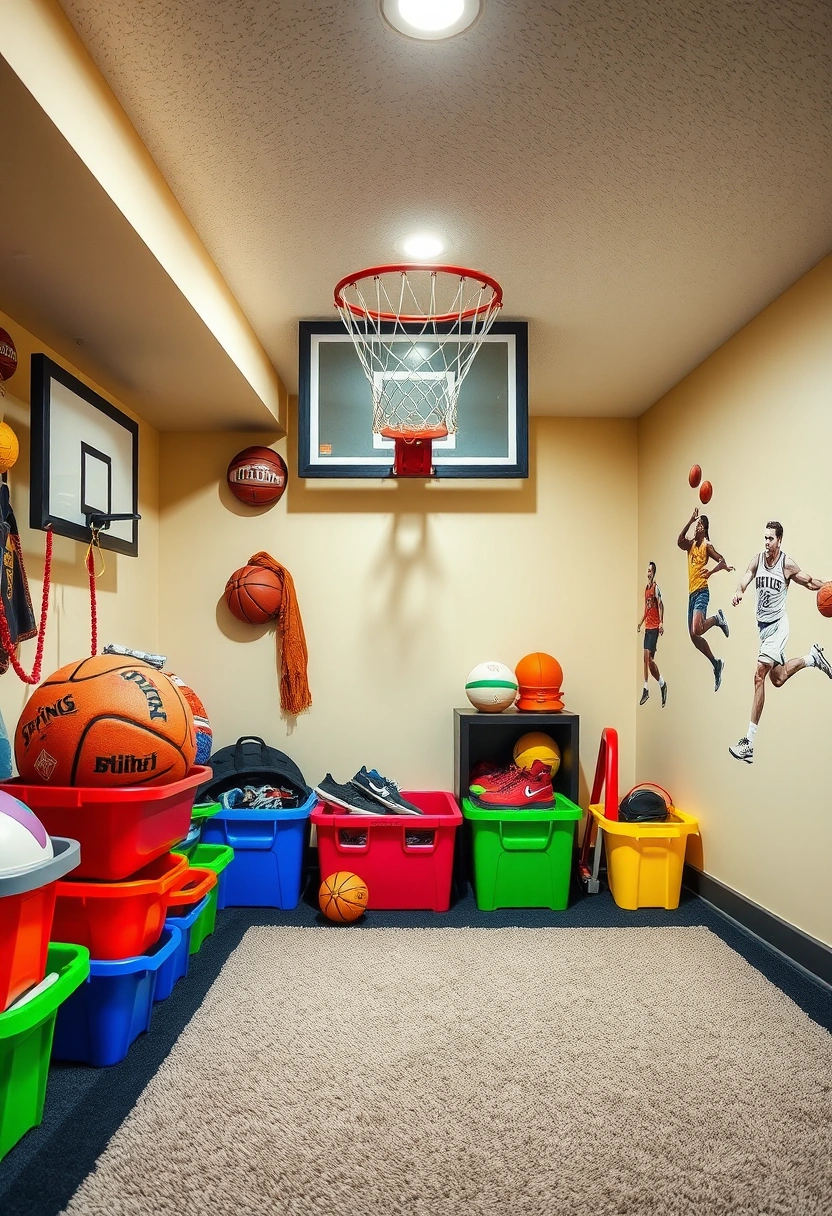 basement ideas for kids 8