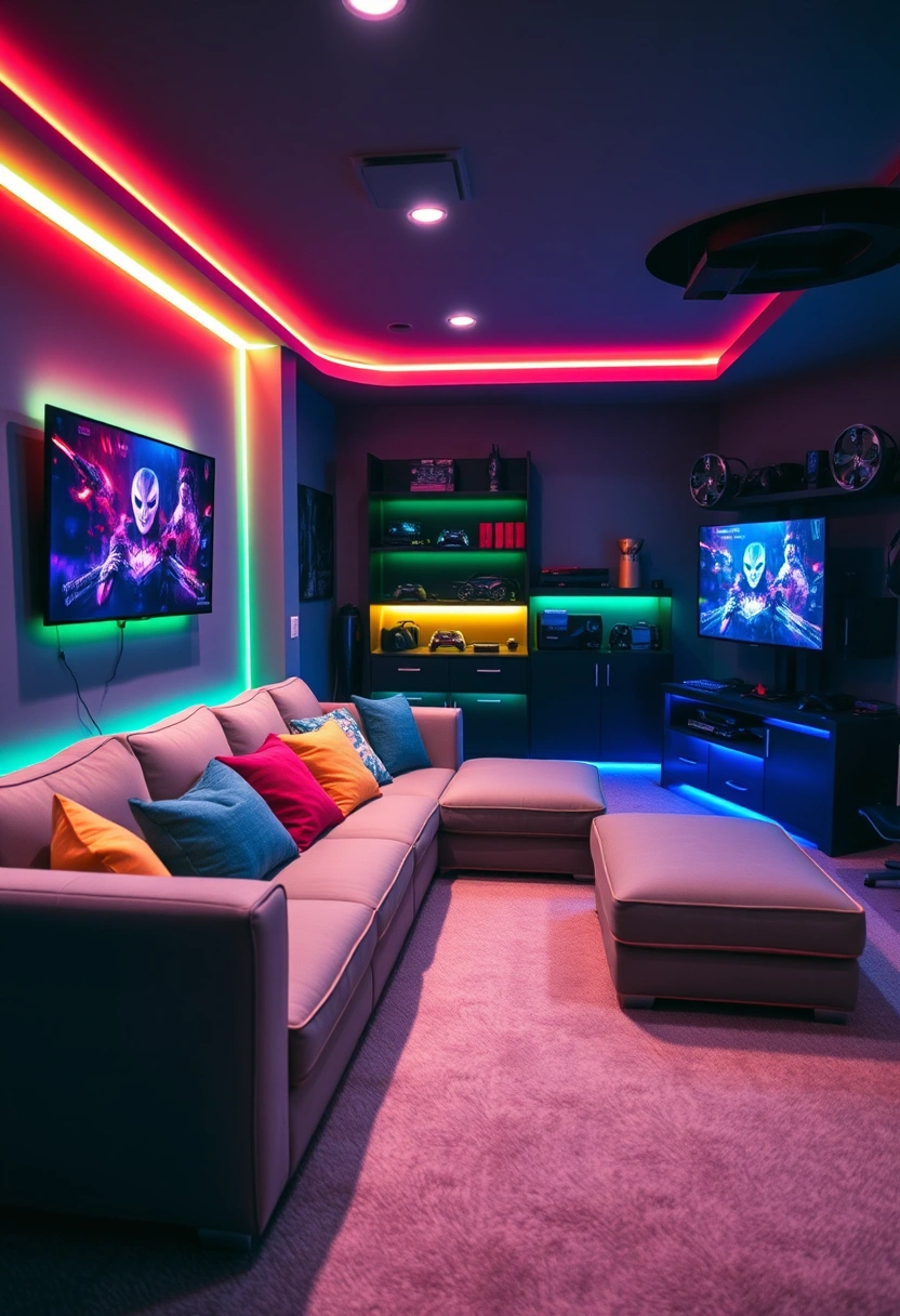 basement ideas for teens 10