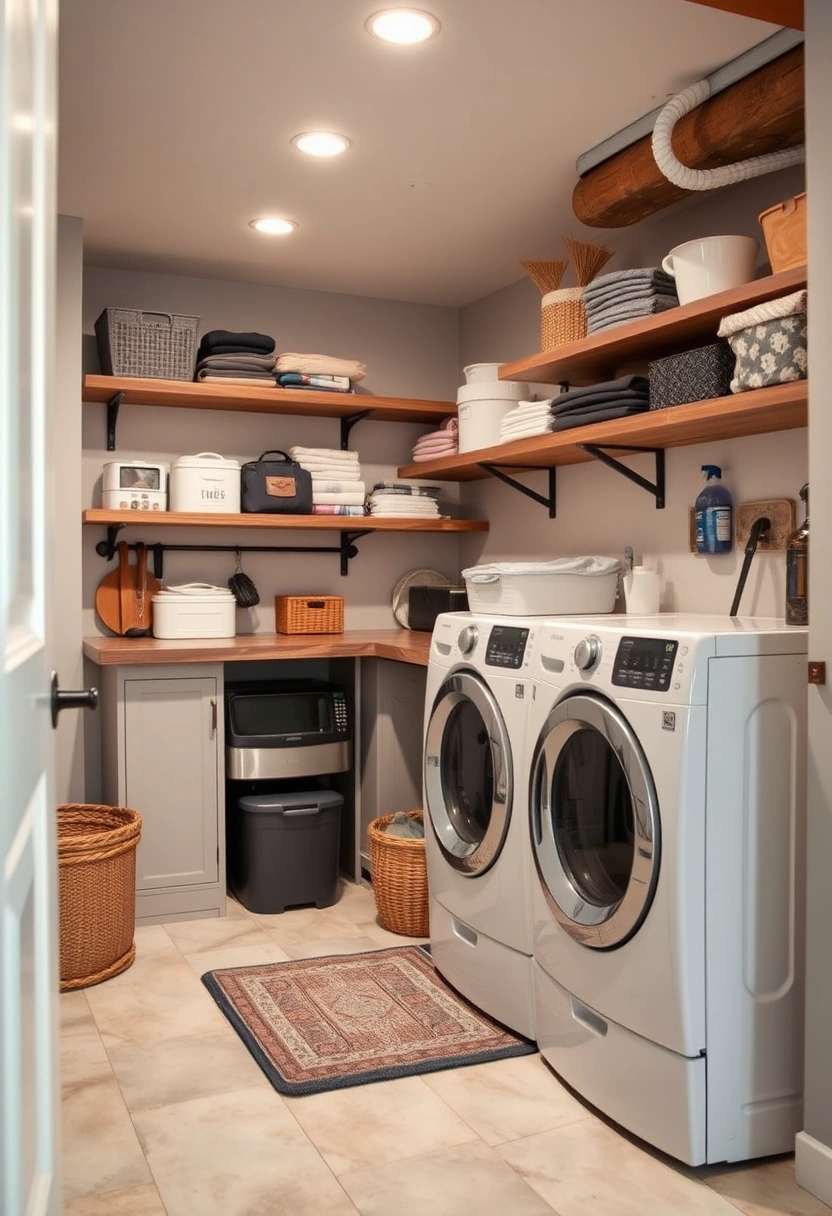 basement laundry room ideas 20